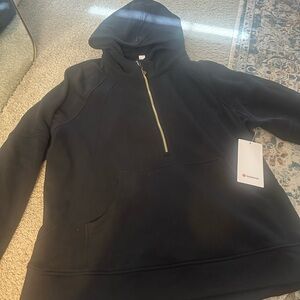 Lululemon scuba oversized half zip hoodie *long